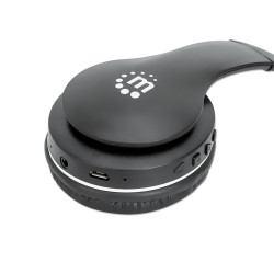 CUFFIA WIRELESS BLUETOOTH OVER-EAR V5.0 MANHATTAN, CUFFIE SENZA FILI, RICARICABILE