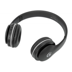 CUFFIA WIRELESS BLUETOOTH OVER-EAR V5.0 MANHATTAN, CUFFIE SENZA FILI, RICARICABILE