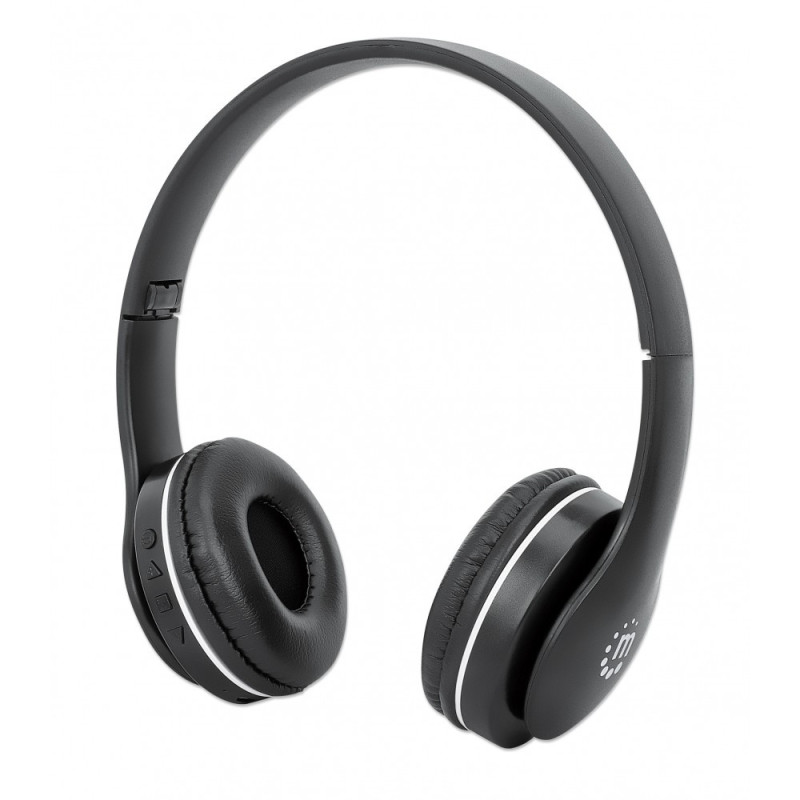 CUFFIA WIRELESS BLUETOOTH OVER-EAR V5.0 MANHATTAN, CUFFIE SENZA FILI, RICARICABILE