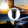 MINI CARICATORE DA AUTO 2 PORTE USB-A 24W-4.8A TECHLY NERO