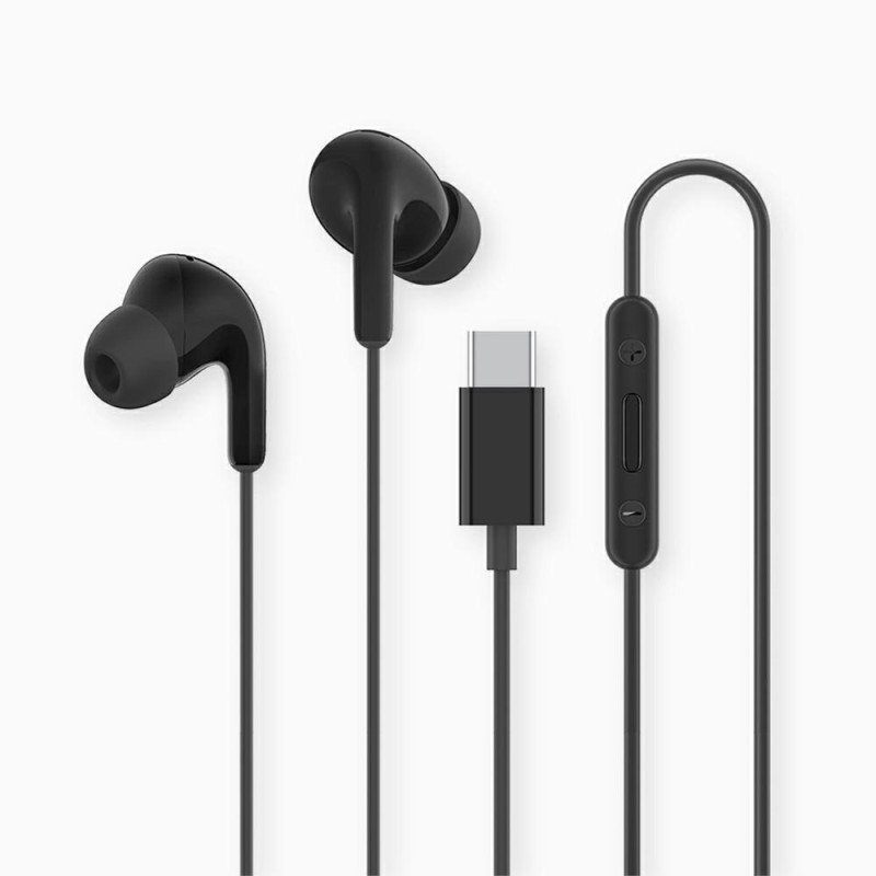 AURICOLARI XIAOMI TYPE-C EARPHONES BLACK, ORIGINALI