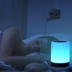 LAMPADA USB SMART TOUCH 5 COLORI SELEZIONABILI REGOLAZIONE INTENSITA