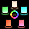 LAMPADA USB SMART TOUCH 5 COLORI SELEZIONABILI REGOLAZIONE INTENSITA