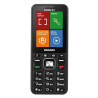 BRONDI KING 2+ BLACK TELEFONO PER ANZIANI, TASTI GRANDI