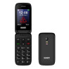SAIET SCUDO TRE BLACK, TELEFONO PER ANZIANI, TASTI GRANDI, SPORTELLINO