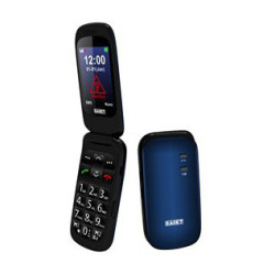 SAIET SCUDO TRE BLACK, TELEFONO PER ANZIANI, TASTI GRANDI, SPORTELLINO