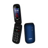 SAIET SCUDO TRE BLACK, TELEFONO PER ANZIANI, TASTI GRANDI, SPORTELLINO