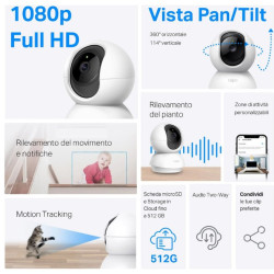 VIDEOCAMERA SORVEGLIANZA TAPO TC70 IP CAMERA INDOOR TP-LINK
