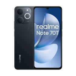 REALME NOTE 70T, 256 GB, RAM 4 GB, BLACK, COVER GRATIS