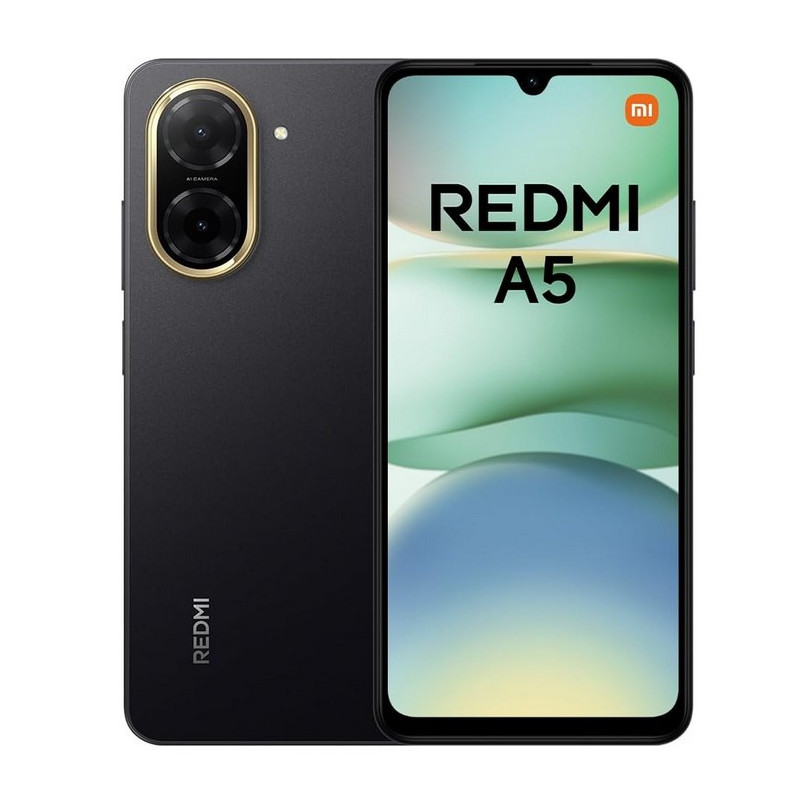 XIAOMI REDMI A5 64 GB, 3 GB DI RAM, MIDNIGHT BLACK