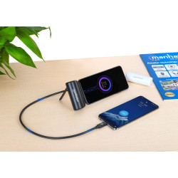 POWER BANK PD 5000 MAH CON PRESA USB-C INTEGRATA 20W NERO