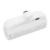POWER BANK PD 5000 MAH CON PRESA USB-C INTEGRATA 20W BIANCO