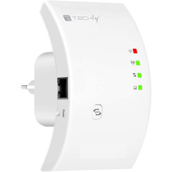 RIPETITORE WIRELESS 300N RANGE EXTENDER CON WPS TECHLY