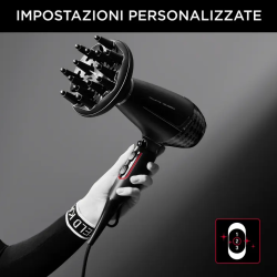 ASCIUGACAPELLI ROWENTA X KARL LAGERFELD CV591L POWERLINE 2300 W