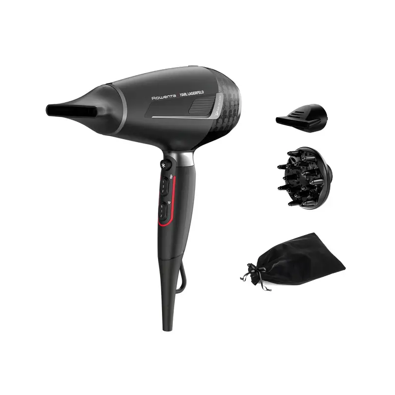 ASCIUGACAPELLI ROWENTA X KARL LAGERFELD CV591L POWERLINE 2300 W